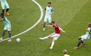 Hungría sorprendió a Portugal con golazo de fuera del área