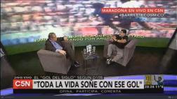 Diego Maradona opinó sobre el gol de Ruidíaz: “Es un choreo”