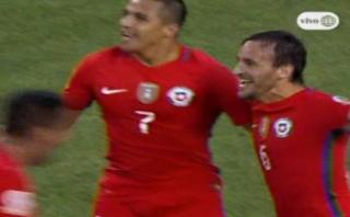 Chile: Fuenzalida anotó tras gran jugada de Alexis Sánchez