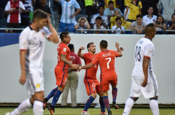 Chile vs. Colombia: las postales del duelo de semifinales