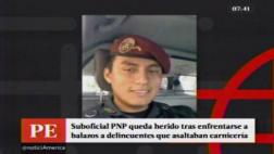 Policía baleado por enfrentarse a ladrones en su día de franco