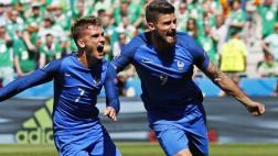Francia venció 2-1 a Irlanda tras ir abajo en el marcador