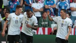 Alemania goleó 3-0 a Eslovaquia y avanzó a cuartos de la Euro