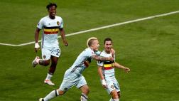 Bélgica a cuartos de final: goleó 4-0 a Hungría por Eurocopa