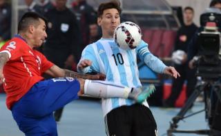 Lionel Messi solo perdió una vez contra la selección chilena