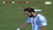 Argentina-Chile: Higuaín se perdió gol de manera increíble 