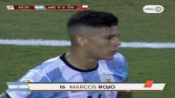 Argentina vs. Chile: mira la polémica expulsión a Marcos Rojo