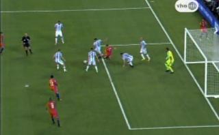 Chile pudo ganarle a Argentina en los 90' con esta jugada