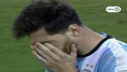 Lionel Messi envió al ‘cielo’ su penal en la tanda final