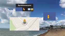 Google Maps y la colorida capa del muñeco de Street View