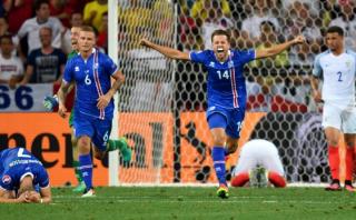 Islandia dio el golpe: ganó 2-1 a Inglaterra y avanzó a cuartos