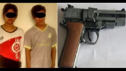 Trujillo: 'Los pitufos' asaltaban con una réplica de pistola
