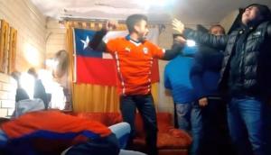 Chile: sufrimiento y euforia de hinchas en tanda de penales