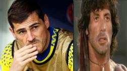 ¿Iker Casillas se va de la 'Roja'?: publicó una escena de Rambo
