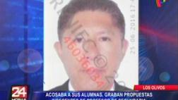 Joven grabó insinuaciones de docente que la acosaba sexualmente