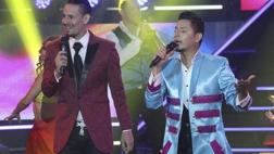 "Yo soy": Rodrigo Tapari de Ráfaga cantó con su imitador
