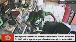 SJM: cámaras captan robo de 600 mil soles en cajero de farmacia