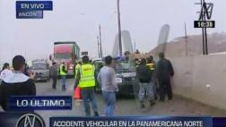 Ancón: bus chocó contra camión y mató a trabajadora de limpieza