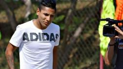 Ruidíaz llegó a México y titular del Morelia le dio bienvenida