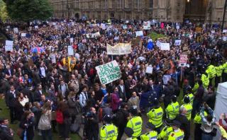 Reino Unido: Londinenses protestan contra el Brexit [VIDEO]