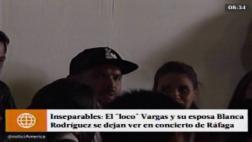 'Loco' Vargas y Blanca Rodríguez, juntos en concierto de Ráfaga