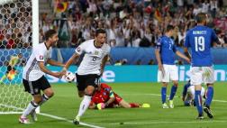 Alemania-Italia: mira el gol de Mesut Özil de zurda [VIDEO]