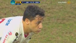 Universitario: Diego Guastavino perdió increíble opción de gol