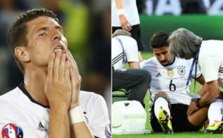 Alemania: Khedira y Gómez se perderán el resto de la Eurocopa