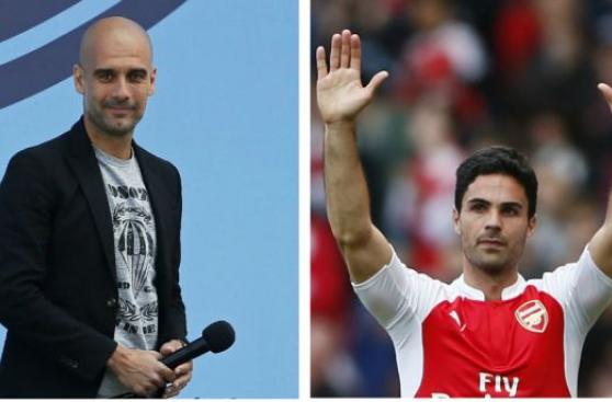 Español Mikel Arteta se retiró para trabajar con Pep Guardiola