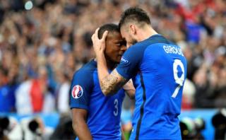 Francia vs. Islandia: Giroud marcó doblete en cuartos de final