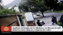 La Molina: robo a vivienda fue captado al detalle por cámaras