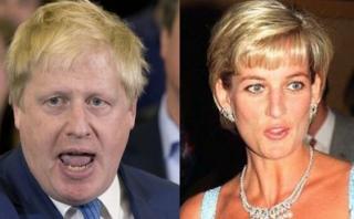 Boris Johnson compara el Brexit con la muerte de Lady Diana

