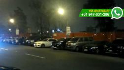 San Luis: conductores aprovechan giro en "U" para estacionar