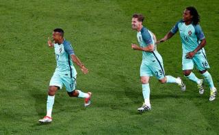 Portugal-Gales: Nani anotó 2-0 tras remate de Cristiano Ronaldo