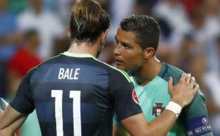 Cristiano y su emotivo encuentro con Bale al final del partido