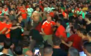 Euro 2016: hinchas de Portugal y Gales se pelearon en Fan Zone