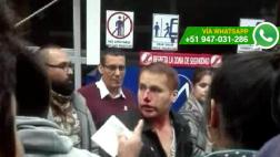 Metropolitano: pasajero fue agredido mientras formaba fila
