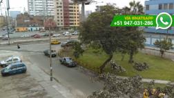 La Victoria: conductores usan pista como zona de descanso