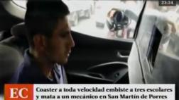 Accidente en SMP: chofer pasaría 9 meses en prisión preventiva