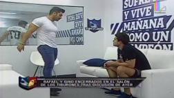 "Reto de campeones": Gino y Rafael no resolvieron diferencias