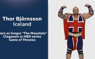 ‘The Mountain’ de “Game of Thrones” logró un récord Guinness