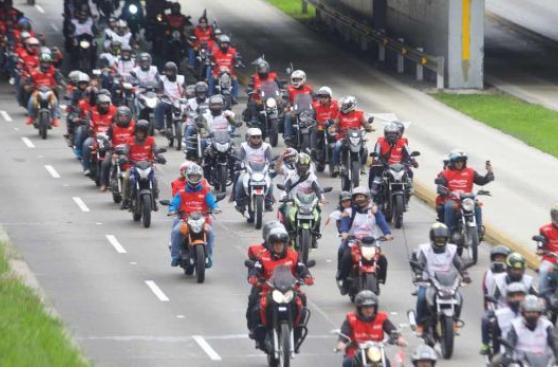 Fiestas Patrias: motociclistas formarán larga bandera peruana