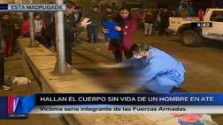 Ate Vitarte: hombre murió misteriosamente en paradero