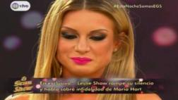 "El gran show": Leslie Shaw habló de infidelidad de Mario Hart