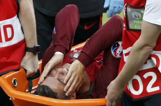 Cristiano Ronaldo desconsolado: su llanto al abandonar la final