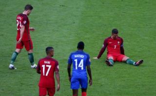 Cristiano Ronaldo: el momento en el que sale entre lágrimas