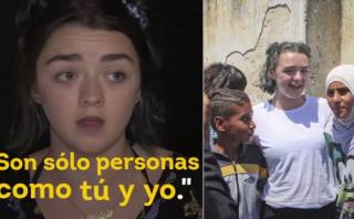 La reacción del elenco de 'Game of Thrones' ante los refugiados