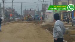 Obras en pistas causan fuga de gas en Santa Anita (VIDEO)