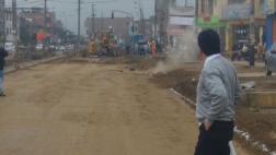 Santa Anita: fuga de gas por obras en pista fue controlada