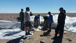 Arequipa: recuperan globo meteorológico de la Nasa en Camaná